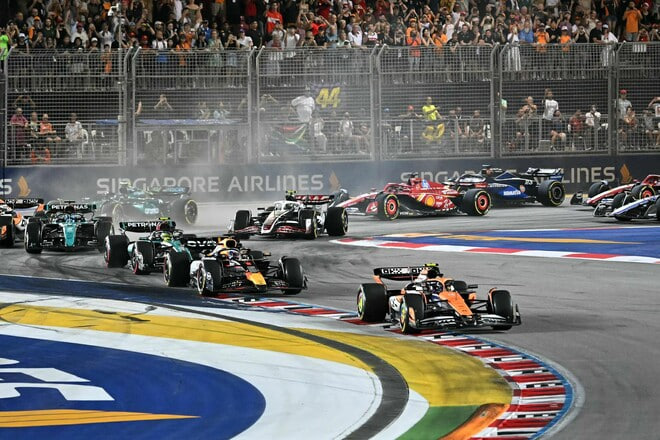 McLaren und George Russell: Formel 1 in Singapur 2025