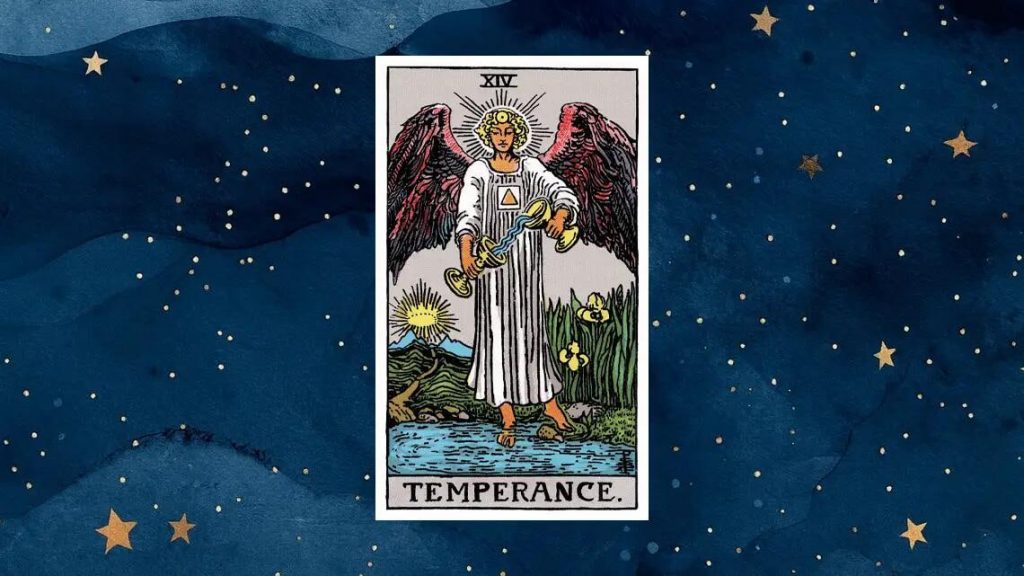 Die Karte der Mäßigung im Tarot: Bedeutung und Kombination mit anderen Karten Mäßigkeit im Tarot: Bedeutung und Kombination