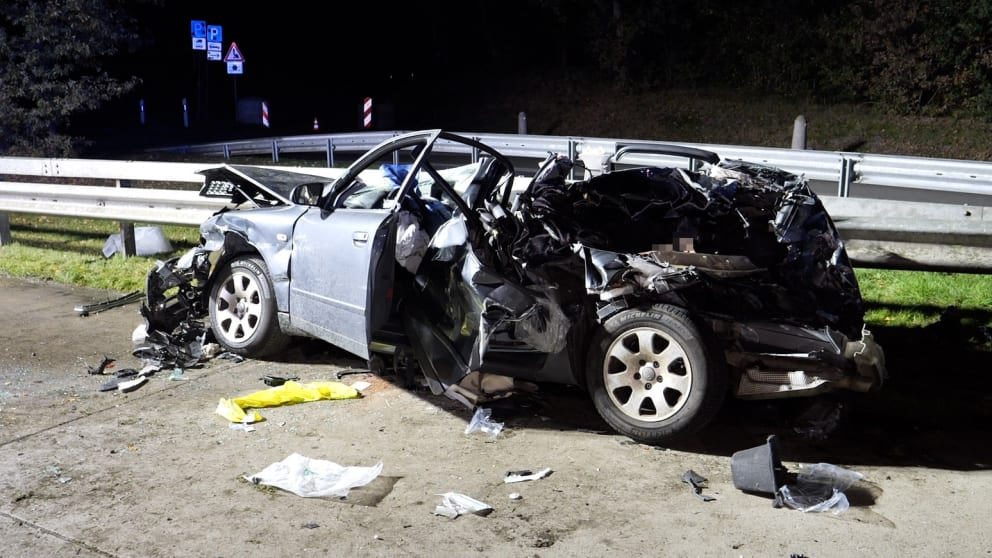 Unfall auf der A1 bei Wildeshausen