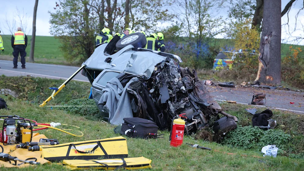 Drei Tote bei Unfall in Thüringen
