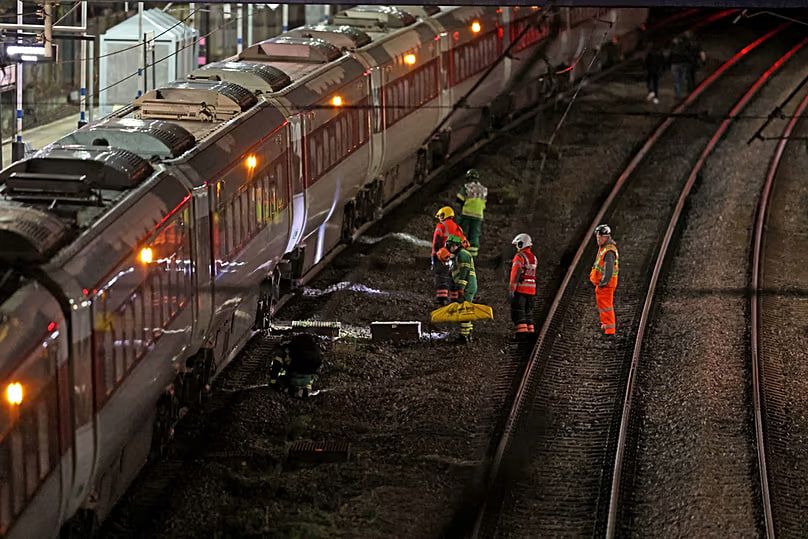 Messerangriff im Zug nach London