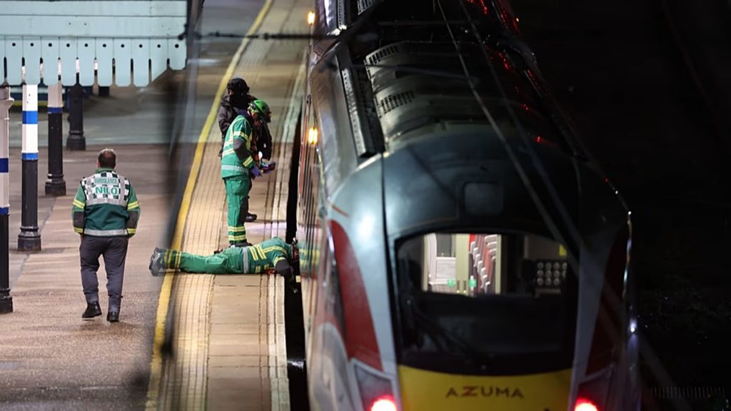Messerangriff im Zug nach London