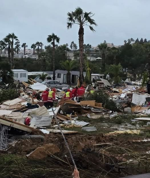 Tornado in Albufeira: Eine Tote und viele Verletzte