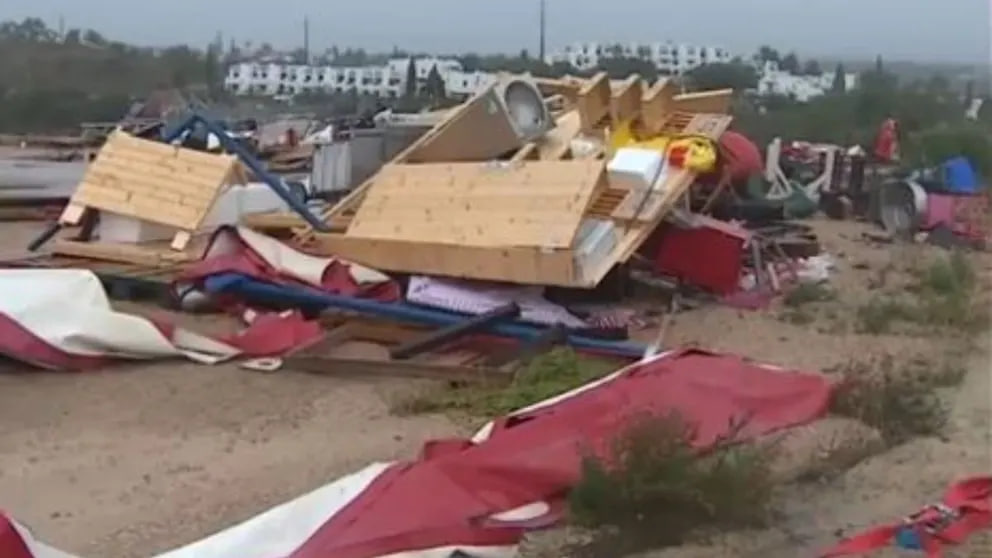 Tornado in Albufeira: Eine Tote und viele Verletzte