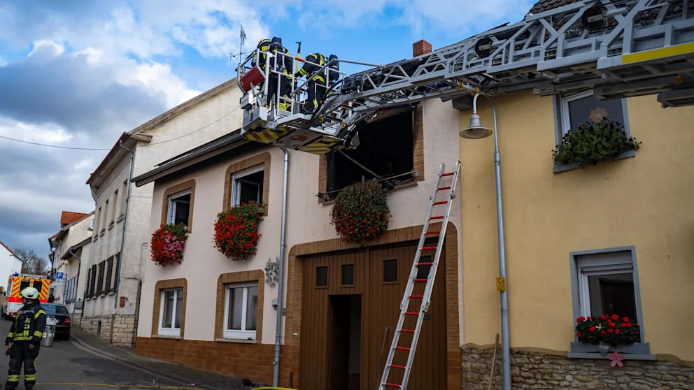 Hausbrand in Schwabenheim fordert zwei Todesopfer