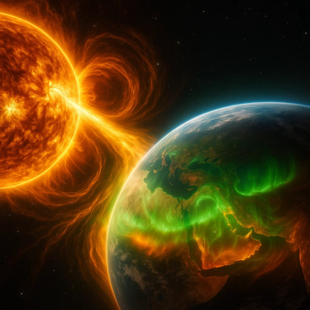 Prognose der geomagnetischen Stürme 28.–30. November 2025