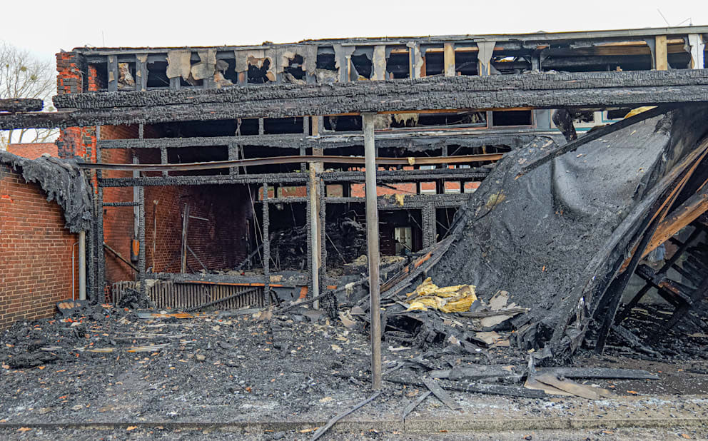 Großbrand in Hannover: Schule komplett evakuiert