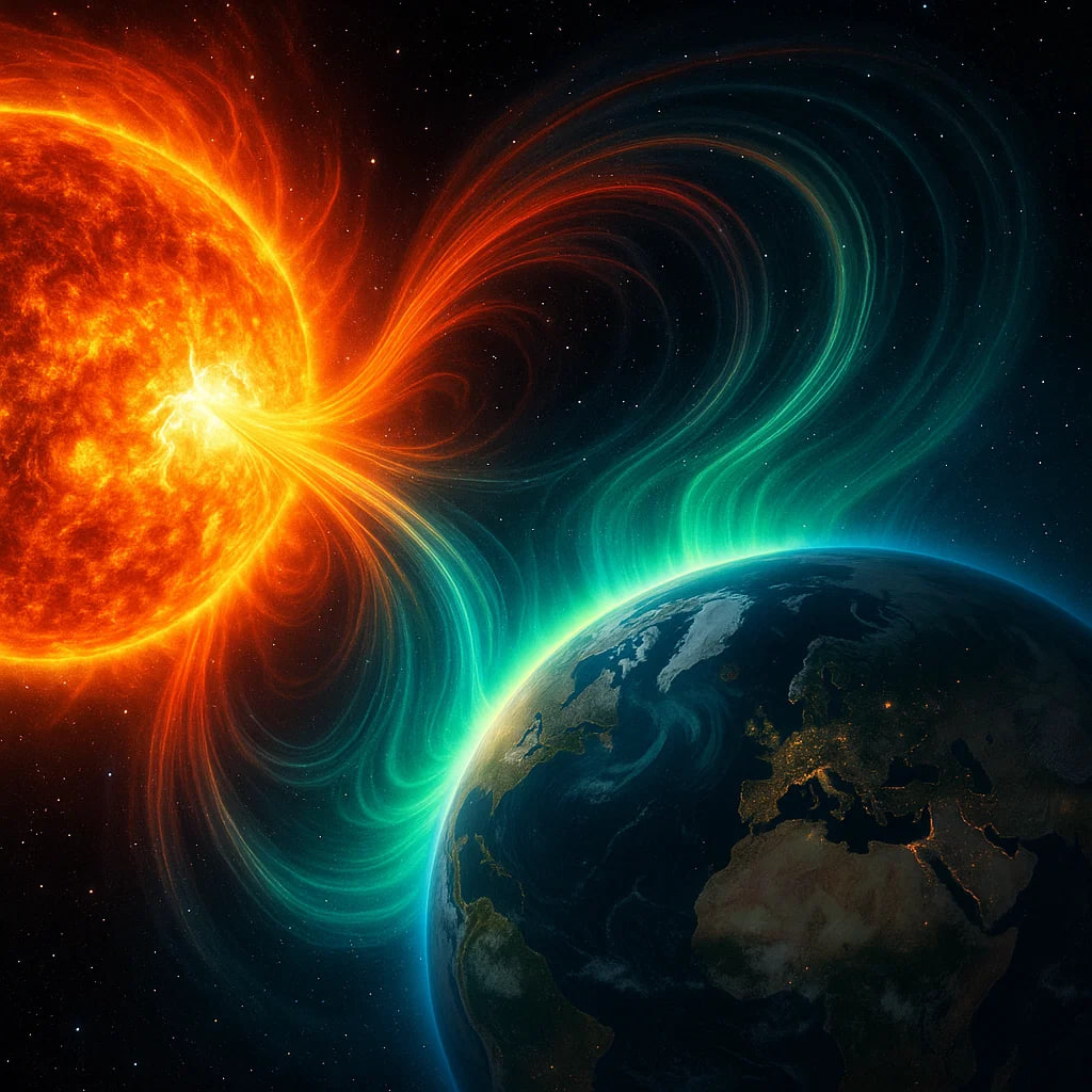 Magnetstürme 1–3 Dezember 2025: Prognose für Betroffene