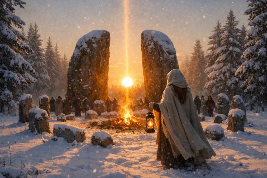 Die Bedeutung der Wintersonnenwende für frühere Generationen und die Gegenwart Die Bedeutung der Wintersonnenwende für den Menschen