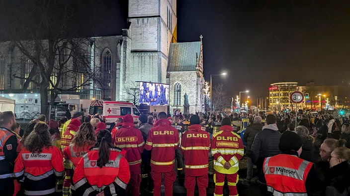 Jahrestag des Anschlags in Magdeburg: Gedenken