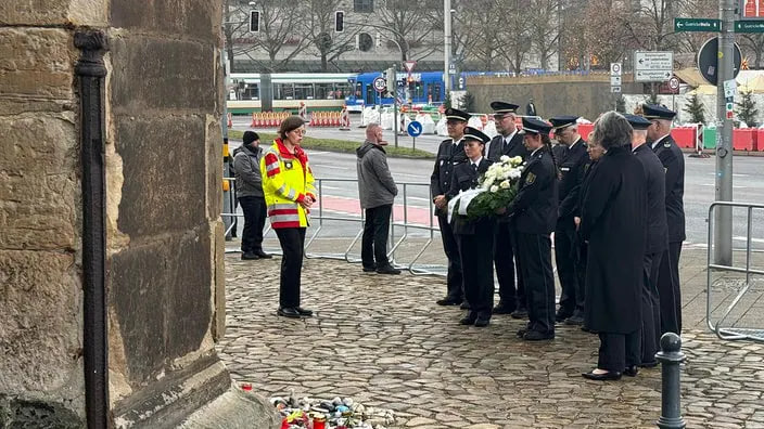 Jahrestag des Anschlags in Magdeburg: Gedenken