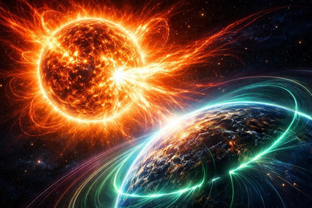 Prognose der Magnetstürme für den Zeitraum 23 - 25. Dezember