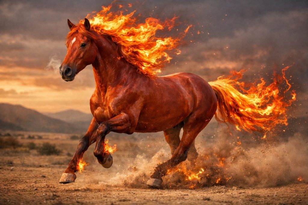 Jahr des Roten Feuerpferdes: Was ist das, was bringt 2026?