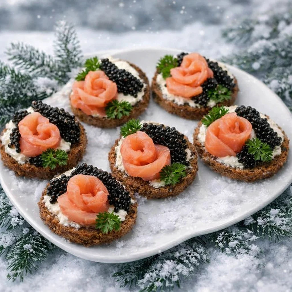 Festliche Canapés und Bruschetta zu Weihnachten – Top Rezepte