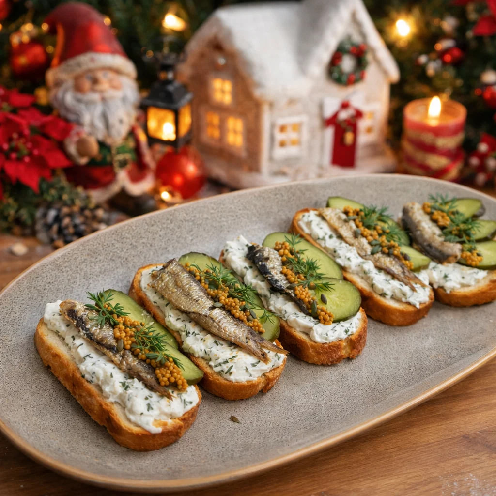 Festliche Canapés und Bruschetta zu Weihnachten – Top Rezepte