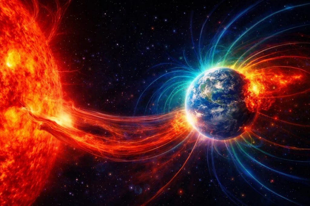 Prognose der geomagnetischen Stürme 7.–9. Januar 2026