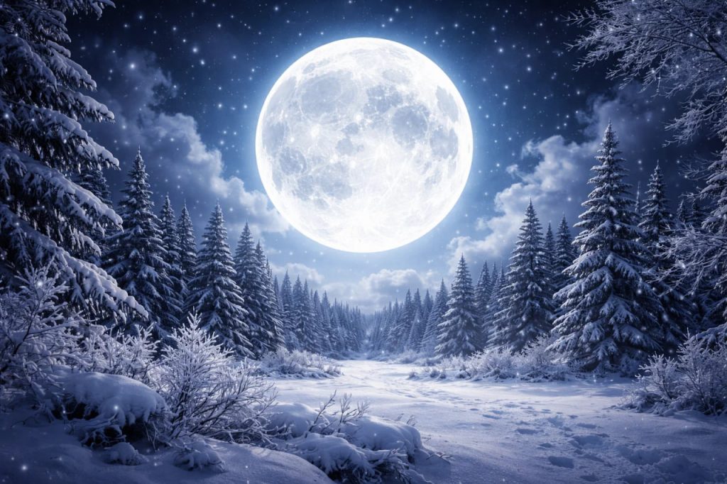 Mondkalender Februar 2026: Vollmond und Neumond