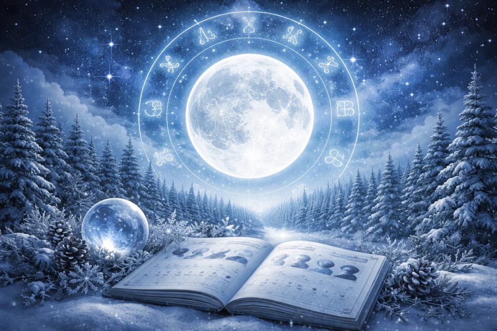Mondkalender Februar 2026: Vollmond und Neumond