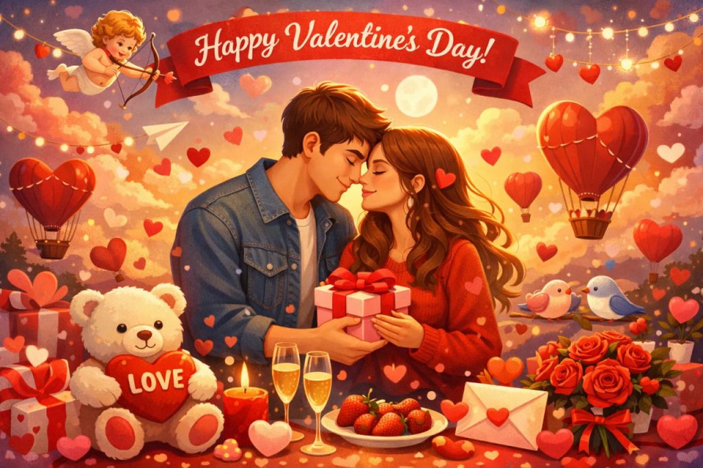 Valentinstag am 14. Februar 2026: Glückwünsche per SMS und Gedichte, Bilder, Geschichte des heiligen Valentin Valentinstag 2026: Glückwünsche in Gedichten, Bildern und SMS