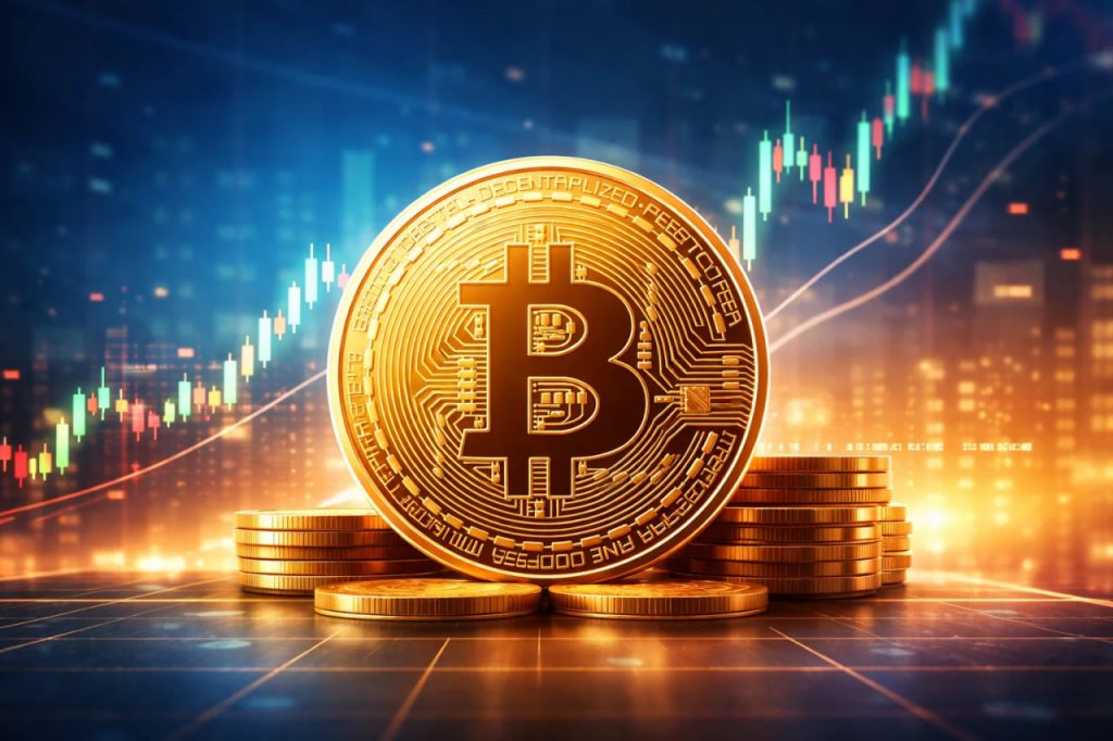 Was passiert heute mit Bitcoin: Kurs zum Dollar, Preisgrafik und Marktprognose Bitcoin heute: BTC-Kurs zum Dollar und Prognose für 2026