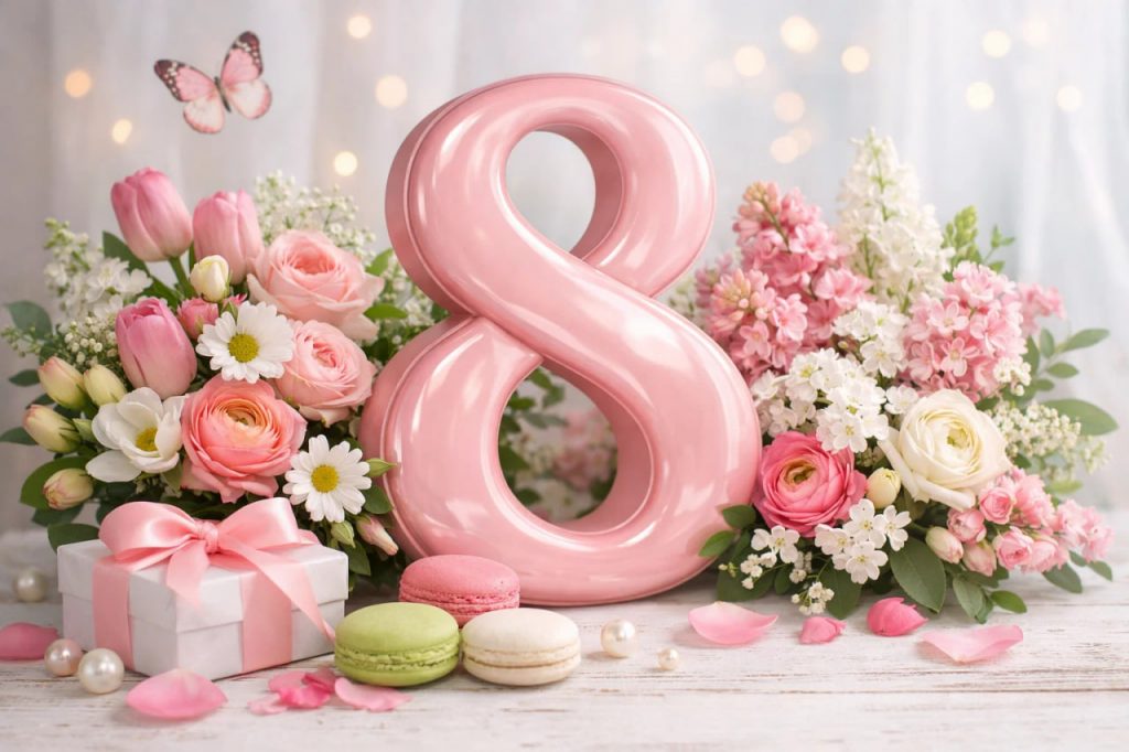 Wie gratuliert man einer Frau am besten zum 8. März?