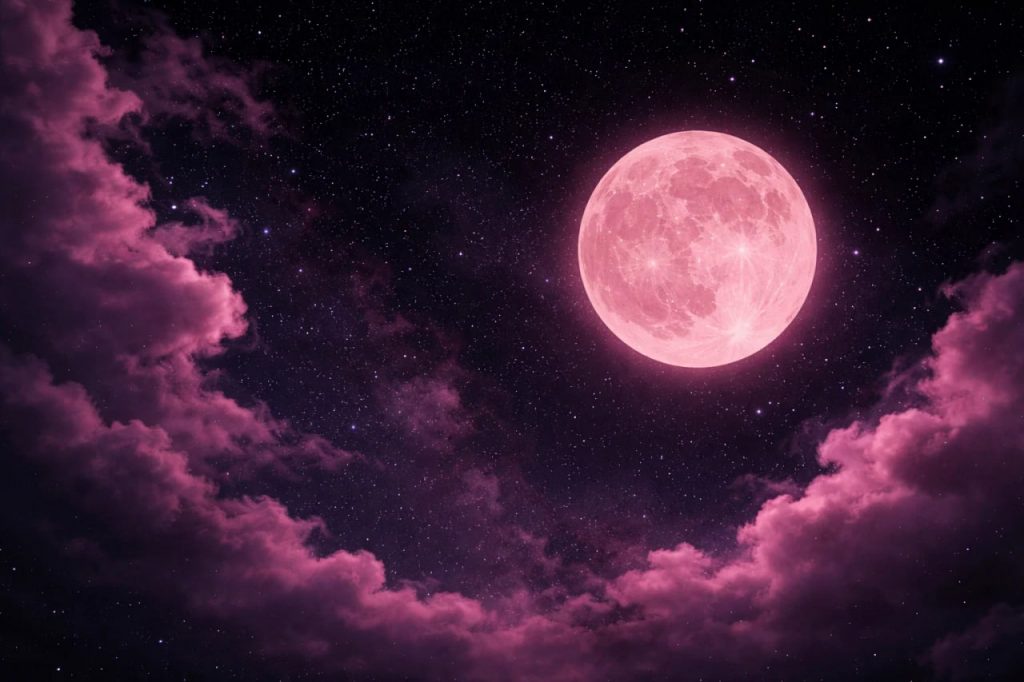 Vollmond April 2026: Wann ist der Pinke Mond, Uhrzeit und Bedeutung Vollmond April 2026: Pinker Mond — Uhrzeit & Bedeutung | VollVeggie