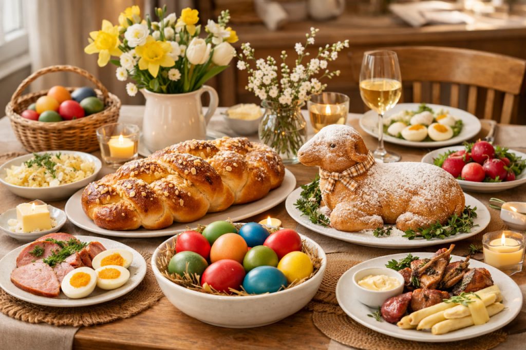 Was isst man zu Ostern? Traditionelle Ostergerichte Deutschland | VollVeggie