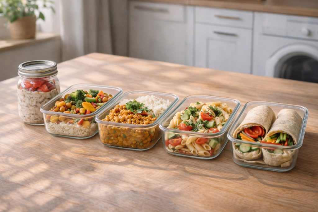 Meal Prep für Anfänger: Wochenplan & Rezepte 2026 | VollVeggie