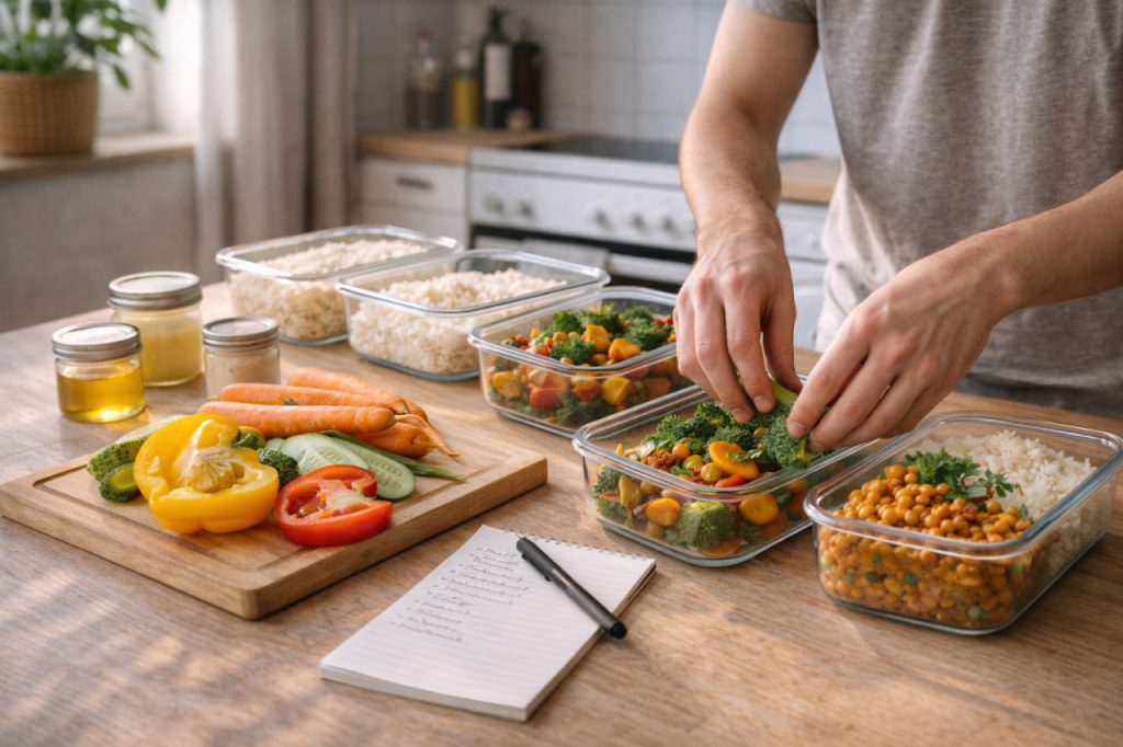 Meal Prep für Anfänger: Wochenplan & Rezepte 2026 | VollVeggie