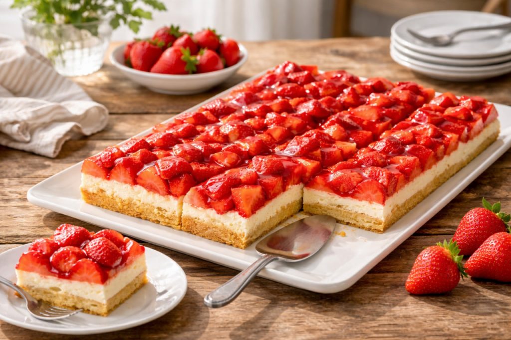 Erdbeerkuchen Rezept: 5 Varianten — einfach & lecker | VollVeggie